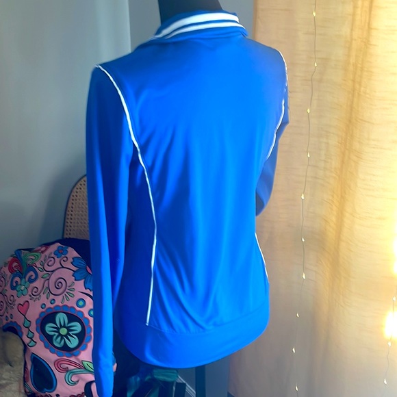 NWOT- Danskin Now Blue Lightweight Jacket - Picture 2 of 5